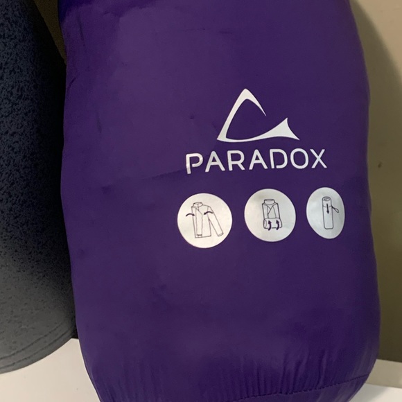 Paradox purple puffer packable jacket - Picture 6 of 10